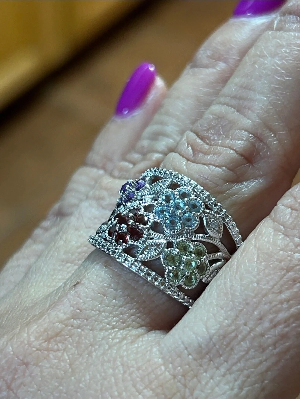 N/A openwork filigree